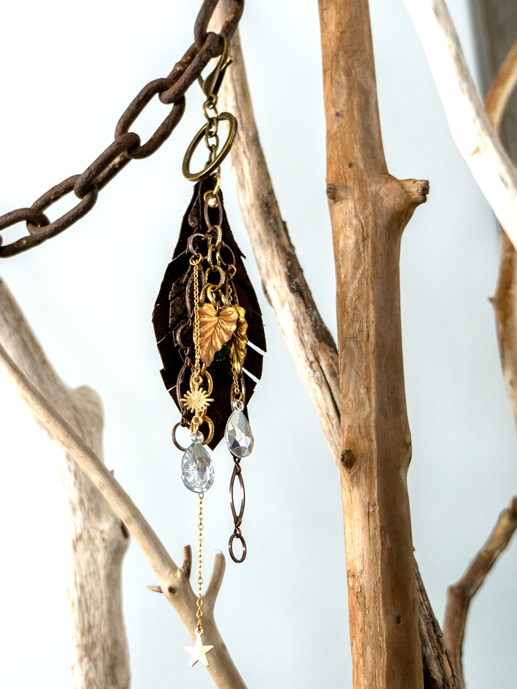 Charm Brown & Gold Style#04