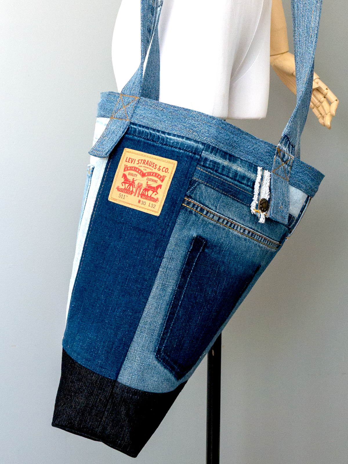 UPCYCLED TOTE BAG - Style#03 Sample