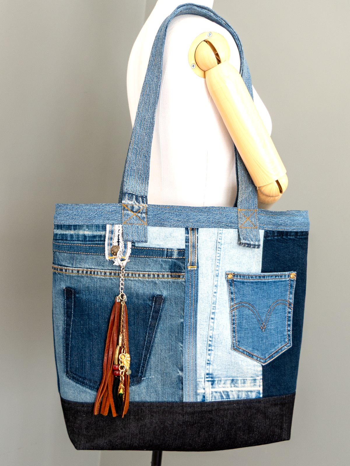 UPCYCLED TOTE BAG - Style#03 Sample