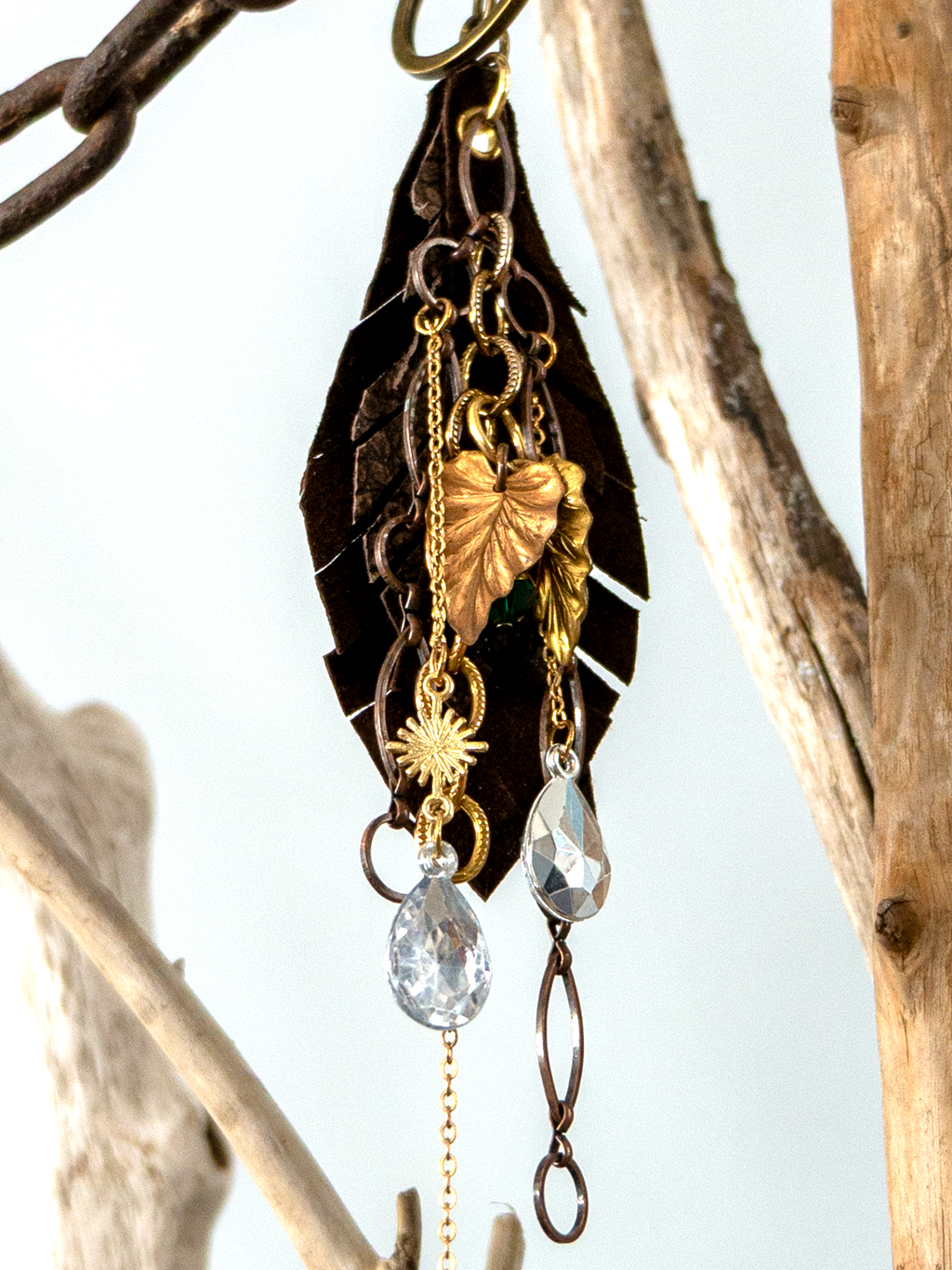 Charm Brown & Gold Style#04