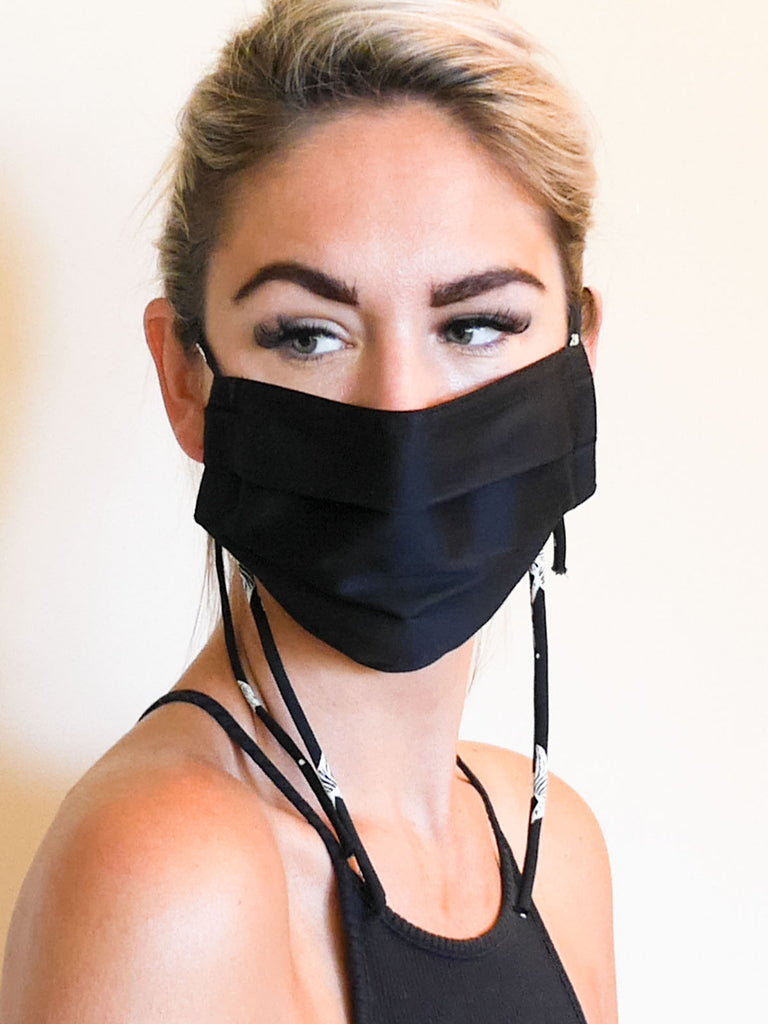 Package of 3- Classic Pleated Face Masks