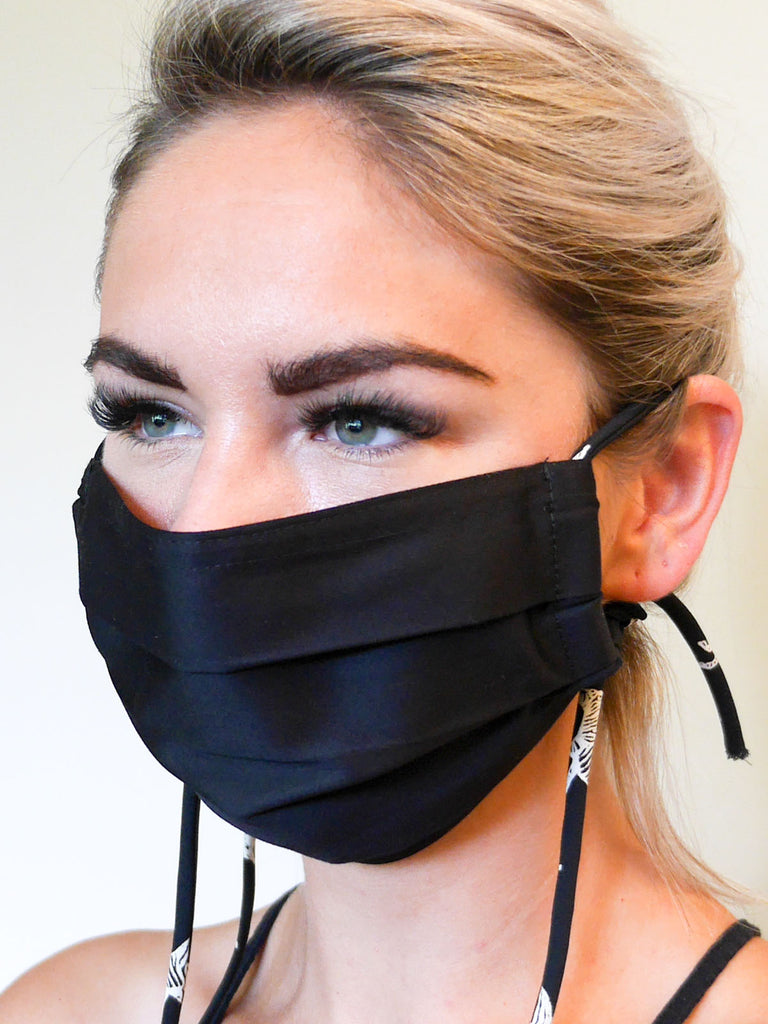 Package of 3- Classic Pleated Face Masks